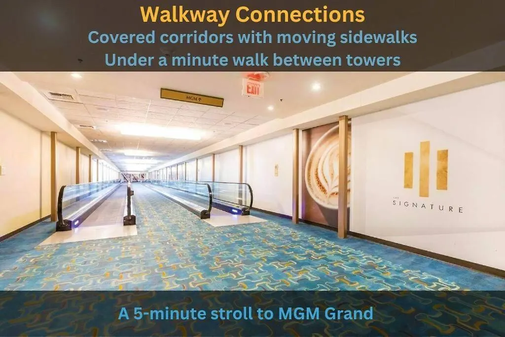 8Th Flr Mgm Signature 1Bed, Strip View, No Fee لاس فيغاس